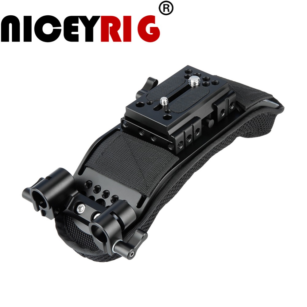 Niceyrig Bahu Rig Pad dengan R - Camera Shoulder Rig Kit ulasan dan harga