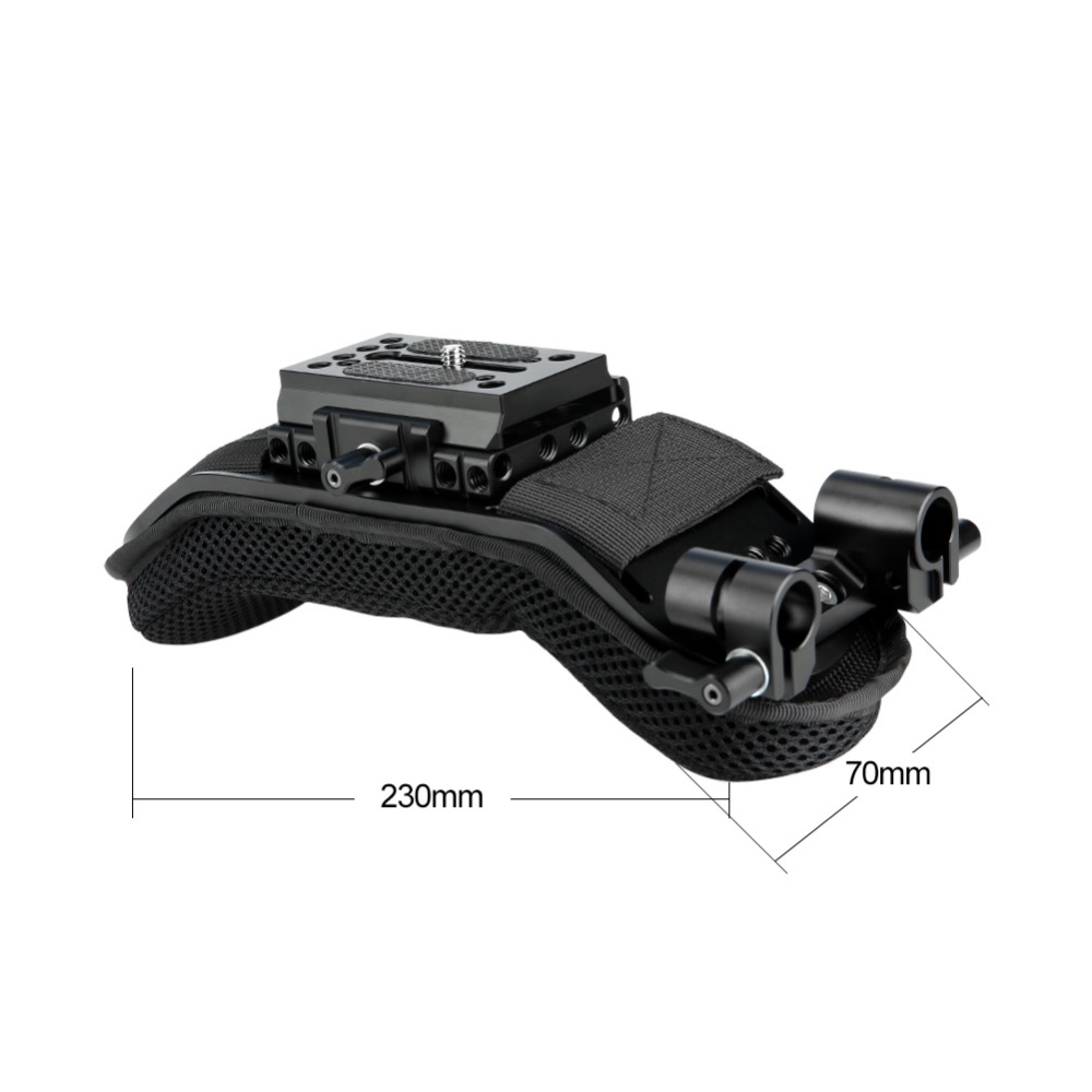 Niceyrig Bahu Rig Pad dengan R - Camera Shoulder Rig Kit ulasan dan harga