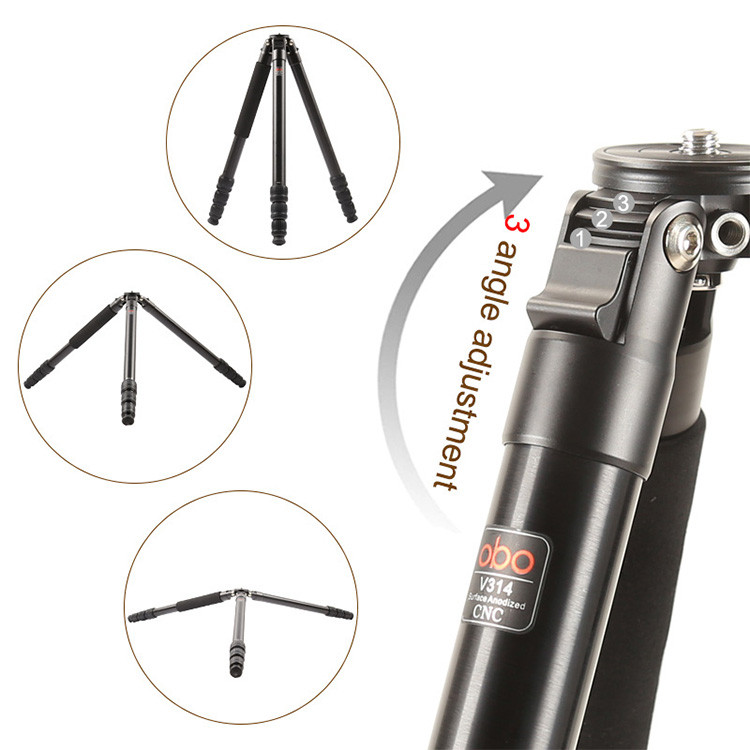 Tripod Video Serat Karbon OBO  - Video Head Tripod Carbon Fiber ulasan dan harga