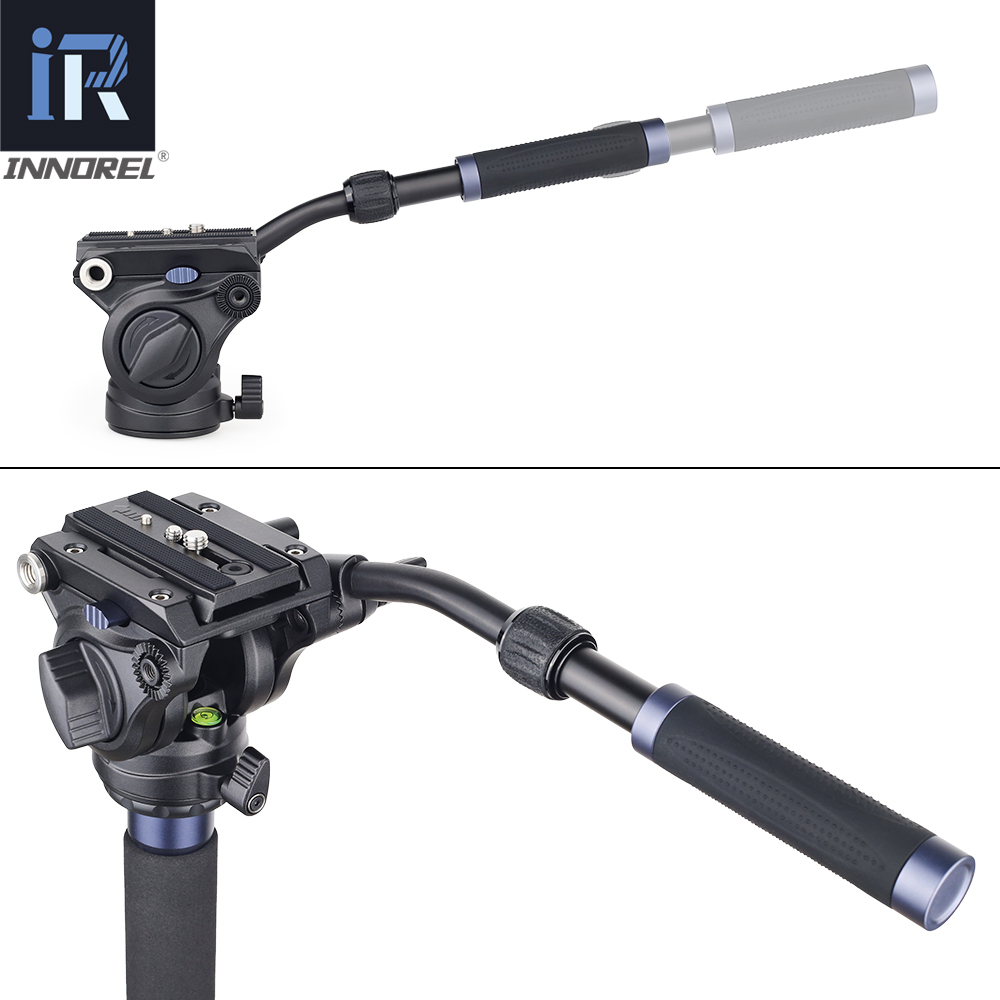 INNOREL VM75CK 10 Lapisan Sera - Video Head Tripod Carbon Fiber ulasan dan harga
