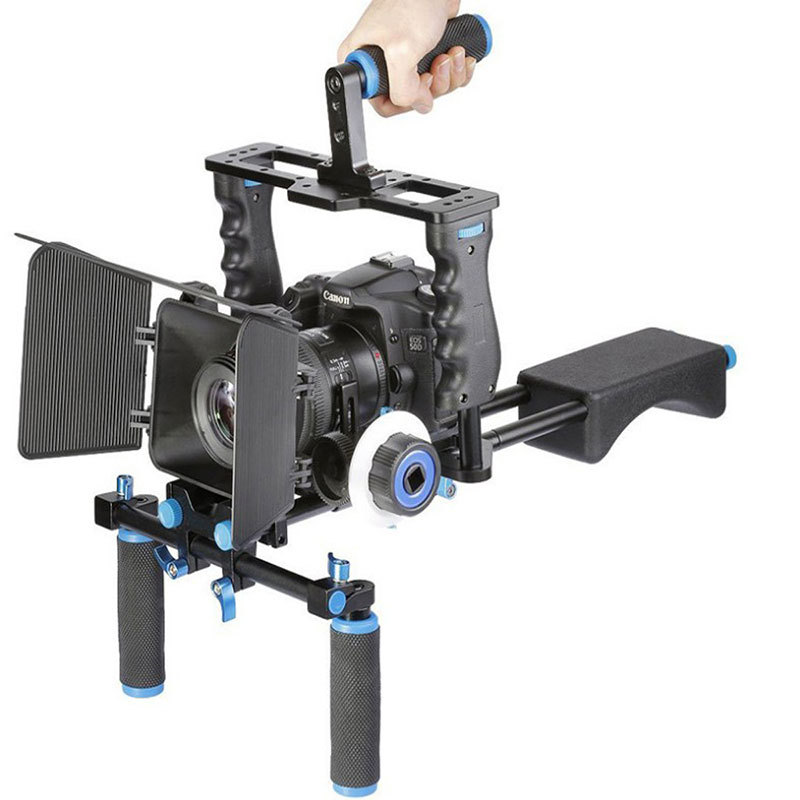 Kit Penyangga Rig Bahu Kamera  - Camera Shoulder Rig Kit ulasan dan harga