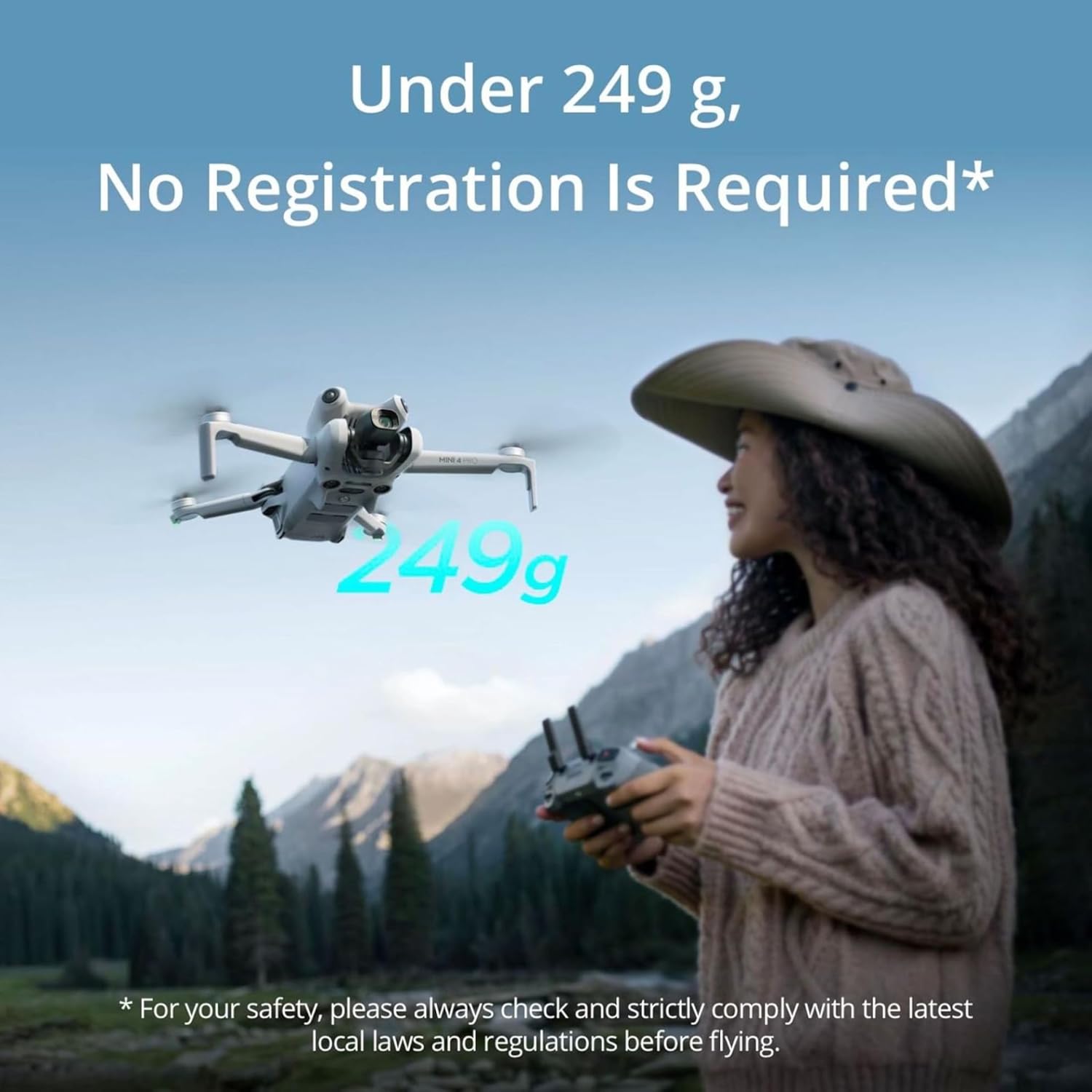 Open Box-DJI Drones Mini 4 Pro - Camera Gimbal Stabilizer 3 Axis Dslr ulasan dan harga