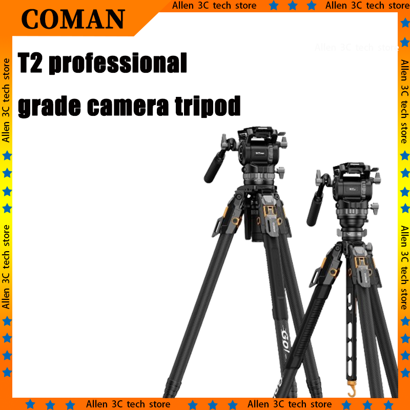 Tripod Kamera Serat Karbon COM - Video Head Tripod Carbon Fiber ulasan dan harga