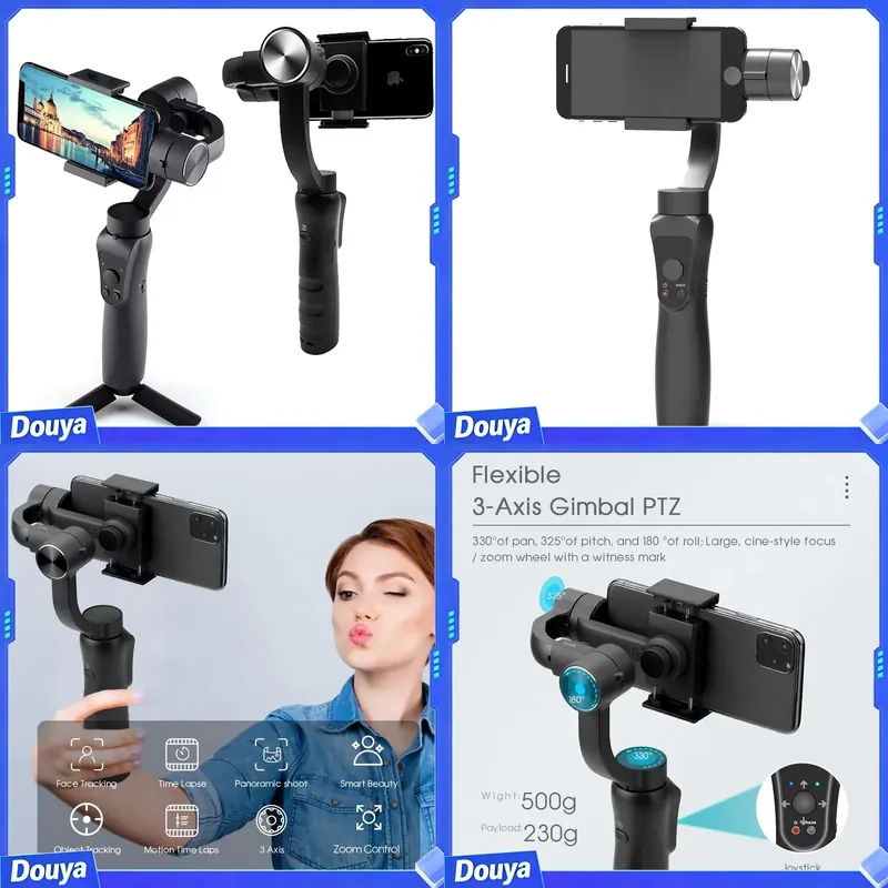 Takenoken, Gimbal Kamera 3 Sum - Gimbal Stabilizer For Phone 3 Axis ulasan dan harga